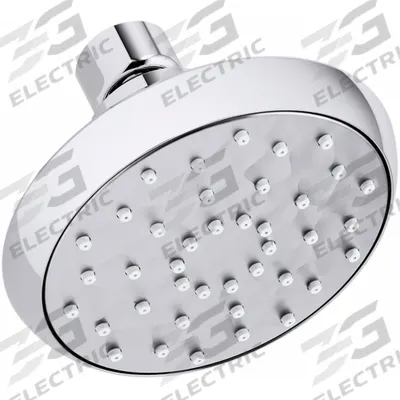 KOHLER Fixed Showerhead: Awaken B90, 1.75 gpm Fixed Showerhead Flow Rate, Metal - Single-Pattern Fixed Showerheads