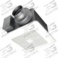 Bathroom Fan: Ceiling, 50 cfm_80 cfm_110 cfm Max, 0.3 sones, Occupancy Sensor, 3 Speed, Round Duct (MPN FV-0511VKS3). Key specifications — Brand: PANASONIC; Nameplate Voltage: 120V AC; Sensor Type: Occupancy; Duct Shape: Round; Heater: Without Heater; Includes: Motion Sensor Cap; Mounting Location: Ceiling; Mounting Type: Bracket.