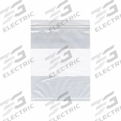 APPROVED VENDOR Reclosable Bag: 2 mil Thick, 9 in Wd, 12 in Lg, Hang Hole Not Included - Single-Zip Reclosable Poly Bags