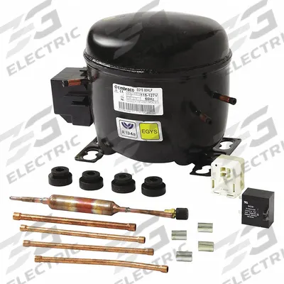 WHIRLPOOL Compressor Kit: Mfr Part # W10309990 - Whirlpool Parts for Refrigerators & Freezers