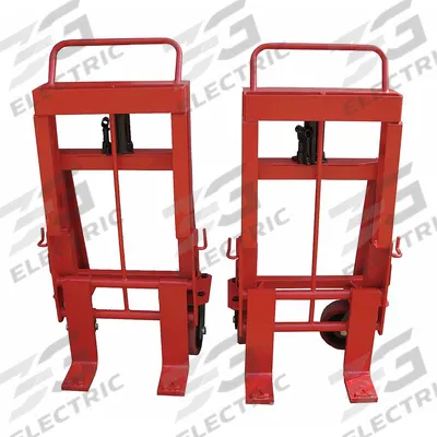 Dayton Machinery and Equipment Mover: 2,000 lb, 23 in L x 12 1/2 in W x 49 in H Overall - Hydraulic-Lift Machinery & Equipment Movers with Dual-Forks