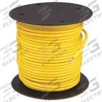GROTE Primary Automotive Wire: GPT, 500 ft, 1 Conductor, 16 AWG, Yellow, 60 V Volt (MPN 87-8511). Key specifications — Brand: GROTE.