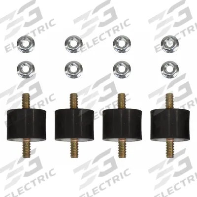 Dayton Isolator Kit: Mfr Part # 6366406 - Seals, Fittings & Fasteners for HVACR Equipment