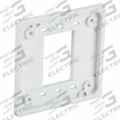 HUBBELL Adapter Plate: 1 and 2 Gang Device Boxes (MPN HBL4APW). Key specifications — Brand: HUBBELL; Product Type: Adapter Plate; Compatible Product Type: 1 and 2 Gang Device Boxes.