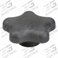 INNOVATIVE COMPONENTS Hand Knob: 5 Point, Plastic w/ Steel Thread, 3/8"-16 Thread, 2.27 in Dia (MPN GN6C----5SAB-21). Key specifications — Brand: INNOVATIVE COMPONENTS.