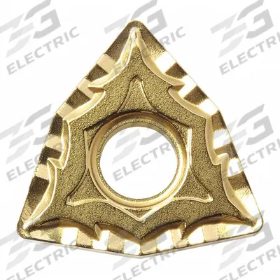KYOCERA Turning Insert: WNMG433CQ CA525 - Trigon (W) Indexable Turning Inserts