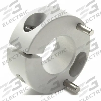 RULAND MANUFACTURING Controlflex Coupling Hub: 1.5° Angular Misalignment, 0.5 mm Axial Motion - Single Insert Hubs for Round Shafts