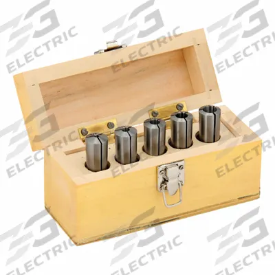 Dayton Collet Set: MT2, 1/8 in to 7/16 in Collet Size Range - Morse Taper Collet Sets