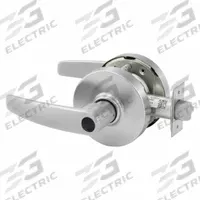 SARGENT Door Lockset: Storeroom Lever Locksets, Chrome, ADA Compliant (MPN LC-10XG04 LB 26D). Key specifications — Brand: SARGENT; Series: 10X LINE; ADA Compliant: Yes; ANSI Lockset Function: Storeroom/Closet; Finish: Satin Chromium-Plated.