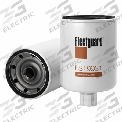 FLEETGUARD Automotive Fuel Filter: 13 3/16 in Overall Lg, 4 1/4 in Outside Dia - Spin-On Fuel/Water Separators