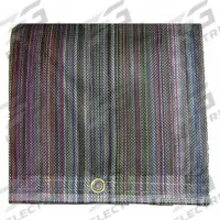MAURITZON Tarp: 13.5 ft Lg, 11.42 ft Wd, Std Duty, 5 mil, Vinyl, Multi-Color, 10 oz/sq yd (MPN MBT-12-99-1214). Key specifications — Color: Multi-Color; Brand: MAURITZON; Fabric Coating: PVC Coated.