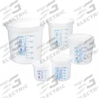 APPROVED VENDOR Square Ratio Beaker Set: Low Form, Printed Graduation, Polypropylene, Translucent (MPN 522135-0001). Key specifications — Clarity: Translucent; Graduation Style: Printed; Body Color: Colorless; Brand: APPROVED VENDOR; Product Type: Beaker; Includes Graduations: Yes; Beaker Type: Low Form.