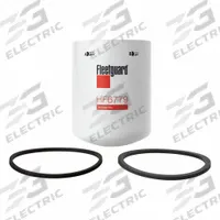 Hydraulic Filter,6.6875 in,Spin-On (MPN HF6779). Key specifications — Media Material: Cellulose; Brand: FLEETGUARD; Compatible Fluid Type: Power Steering Fluid; Compatible Vehicle Make: John Deere; Thread Size: 1-1/2"-16.