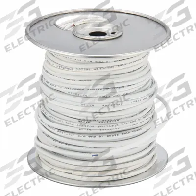 SOUTHWIRE Thermostat Wire: 18 AWG Conductor Size, 6 Conductors, 250 ft Overall Lg - Plenum-Rated Thermostat Wires