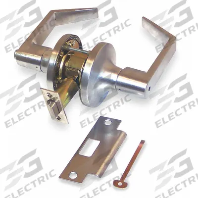 ASSA ABLOY ACCENTRA Door Lockset: Privacy Lever Locksets, Chrome