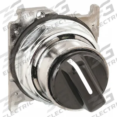 EATON Short-Handled Selector Switch: 30 mm Panel Mount Size, 2 Positions, 1 Cam - Selector-Switch Operators