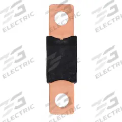 BUSSMANN Automotive Fuse: AMG Series, Two-Hole, Bolt-On, Fast-Acting, 150 A, 70 V DC, Non-Indicating (MPN AMG-150). Key specifications — Brand: BUSSMANN; Series: AMG.