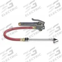 WESTWARD Dual Head Tire Inflator Gauge: Single-Tire Inflator Gauges, In-Line, 1 Tire Inflators (MPN 2HKX1). Key specifications — Material: Rubber; Thread Size: 1/4 in; Brand: WESTWARD.