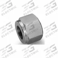 HAM-LET Compression Fitting Nut: 5/16 in OD Fitting Size, Compression, Stainless Steel (MPN 761L SS 5/16). Key specifications — Series: Let-Lok; Compatible Fitting Brands: Parker A-LOK; Brand: HAM-LET.