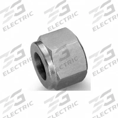 HAM-LET Compression Fitting Nut: 5/16 in OD Fitting Size, Compression - Double-Ferrule Stainless Steel Fittings