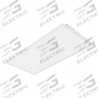 SYLVANIA Fighter panel: 2 ft Lg, 4 ft Wd, 5,000 lm, 4000K, 43 W, 120V AC, No Sensor (MPN PANELF7A043UNVD84024GWH 6/CS 2/SKU). Key specifications — attr1261884: 120V AC; attr1261878: SYLVANIA; attr1261883: 3 Lamp 32WT8; attr1261870: 4000K; attr1261880: Yes.