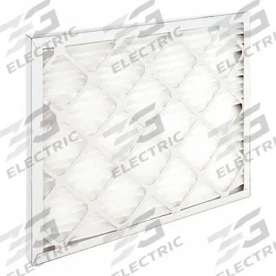 GRAINGER Pleated Air Filter: 20 in x 24 in x 2 in, MERV 8 - MERV 8 Pleated Air Filters