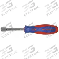 WESTWARD Hollow Round Shank Nut Driver: Straight, Metric, Without Magnetized Tip, Std, 8 mm Tip Size (MPN 401L44). Key specifications — attr1214485: Round; attr1214505: WESTWARD.