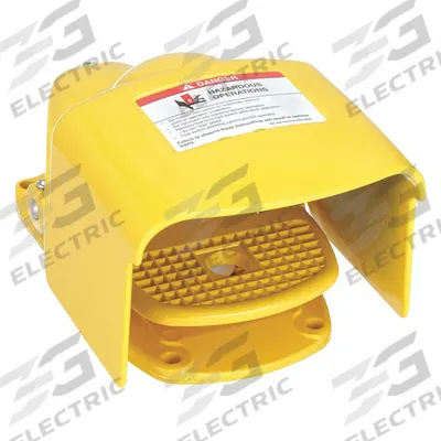 SQUARE D Foot Switch: 9002AW Series, 1 Pedals, Momentary - Single-Pedal Foot Switches