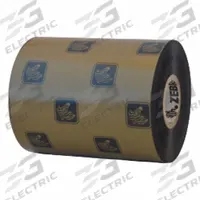THERMAL TRANSFER RIBBON: Zebra, 3.5 in Ribbon Wd, 1,476 ft Ribbon Lg, 1 in Core Dia., Black, Wax (MPN 05319BK08945). Key specifications — Compatible Printer Model: ZT610; Color: Black.