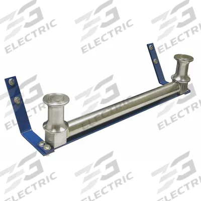 COXREELS Roller Guide: For 1175 Series/1185 Series Reel Series, Steel, Blue, Steel - 4-Way Top Roller Guide Assemblies for Hose Reels
