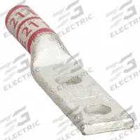 Compression Lug: For 8 AWG, Stranded Wire, #10 Stud Size, Long, Copper Barrel (MPN 24D021). Key specifications — Inspection Hole: No; For Wire Type: Stranded; For Wire Sizes: 8 AWG; Brand: APPROVED VENDOR; Manufacturer Part Number: 24D021.
