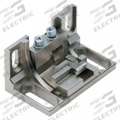 OMRON Adjustable Side-Mount Bracket: Light Curtains (MPN F39LSGA). Key specifications — Product Type: Adjustable Mounting Bracket; Material: Zinc Alloy; Compatible Product Type: Light Curtains; Manufacturer Part Number: F39LSGA; Brand: OMRON; Bracket Hole Size: No Hole.