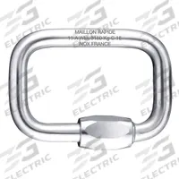 MAILLON RAPIDE Connecting Link: Quick Link, Stainless Steel, 3 1/16 in Overall Lg, 1/2 in Trade Size (MPN S-120-SS). Key specifications — attr994664: MAILLON RAPIDE.
