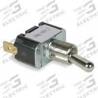 CARLING TECHNOLOGIES Toggle Switch: 3 Position, 3 Connections, SPDT, Quick Connect Tab Connection (MPN 2FC53-73-TABS). Key specifications — AC Contact Rating: 15 A @ 125 V; Switch Function Configuration: On/Off/On; Brand: CARLING TECHNOLOGIES; Series: F; Horsepower: 3/4 hp.