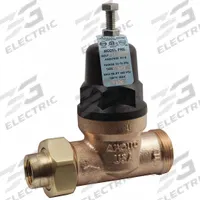 APOLLO Water Pressure Reducing Valve: NPT x NPT, 1 in Pipe Size, Bronze, 15 psi to 75 psi, NPT x NPT (MPN 36ELF11501T). Key specifications — Brand: APOLLO; Low-Lead Compliance: Low-Lead Compliant.