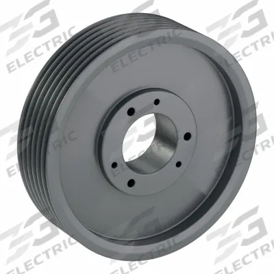 APPROVED VENDOR V-Belt Pulley: 3V1060, 6 Groove, 10.6 in OD, Bushed Bore - Bushed-Bore Cast-Iron Wedge V-Belt Pulleys