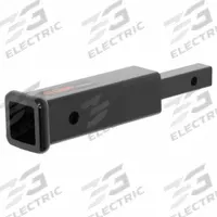 CURT Hitch Receiver Tube Adapter: 10 in Overall Lg, 2 in Overall Wd, Trailer Hitches (MPN 45790)