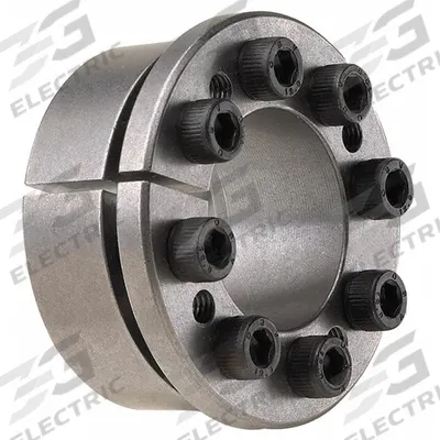FENNER DRIVES Keyless Bushing: Flanged, For 1 1/4 in Shaft Dia, 2 23/64 in OD - Multi-Screw Locking Assembly Keyless Bushings