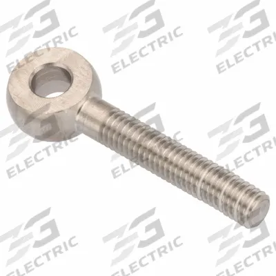 AMPG Fixed Rod End: Stainless Steel, Plain, 50 mm Hole Center-to-End Lg, Right Hand - Stainless Steel Male Threaded Fixed Rod Ends