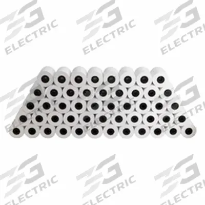 BUSINESS SOURCE Paper Roll: 2 1/4 in Wd, 80 ft Lg, White - Thermal Adding Machine & Point-of-Sale Paper Rolls