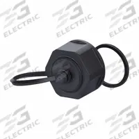 METZ CONNECT IP67 Protective Cap: Protective Cap, Plastic, V1 Bulkhead, IP67/IP6X/IPX7, Black (MPN 1401018102KI). Key specifications — Brand: METZ CONNECT; For Use With: V1 Bulkhead; IP Rating: IP67; Product Type: Protective Cap; Color: Black; Material: Plastic.