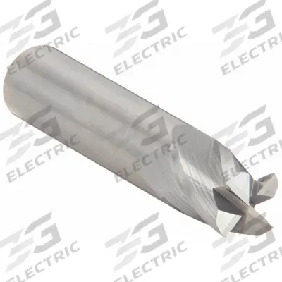 CLEVELAND Square End Mill: Carbide, 4 Flute, 1/2" Mill Dia, 5/8" LOC, 2-1/2" OAL (MPN C61893) - Carbide Square End Mills for Aluminum