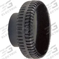 Hand Knob: Knurled, Thermoset, 1/4"-20 Thread, 45 mm Thread Lg, 1 in Dia, Black (MPN 3065-E). Key specifications — Brand: DAVIES; Color: Black.