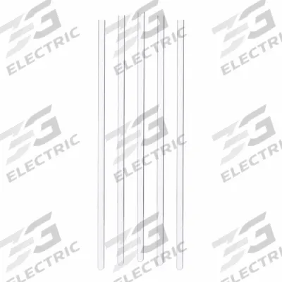 KIMBLE Tube: NMR Tube, 5 mm Body Dia, 177.8 mm Overall Ht, Colorless, Polyethylene - Glass NMR Tubes
