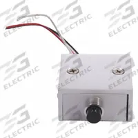 SCHLAGE ELECTRONICS Exit Push Button: 1 in Ht, 2 in Dp, 2 in Wd, ADA Compliant, Gray, Gray – Steel (MPN 660-PB). Key specifications — Color: Gray; Product Type: Exit Push Button; Operation Type: Push Button; ADA Compliant: Yes; Brand: SCHLAGE ELECTRONICS.