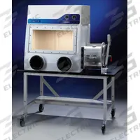 LABCONCO Glove Box: 31 5/8 in Overall Wd, 4 3/8 ft Overall Lg, 40 in Overall Ht, 2 Ports, Steel (MPN 5220100). Key specifications — Includes: Neoprene Gloves; Brand: LABCONCO; Material: Steel.