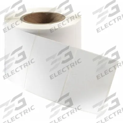 AVERY Printer Label: 4 in Label Wd, 3 in Label Ht, White, 3 in Core Dia. - Industrial Direct Thermal Labels