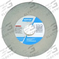 NORTON Straight Grinding Wheel: Type 1, 6" x 1/2" x 1 1/4", 39C100-IVMT, 5 PK (MPN 66252836827). Key specifications — Wheel Hardness: I; Brand: NORTON.