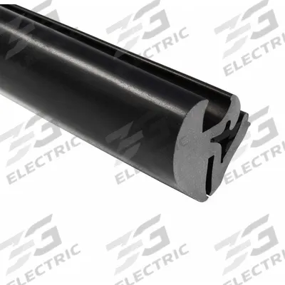 TRIM LOK Locking Gasket: One-Piece Self-Locking Locking, 25 ft Overall Lg - Rubber Locking Gaskets