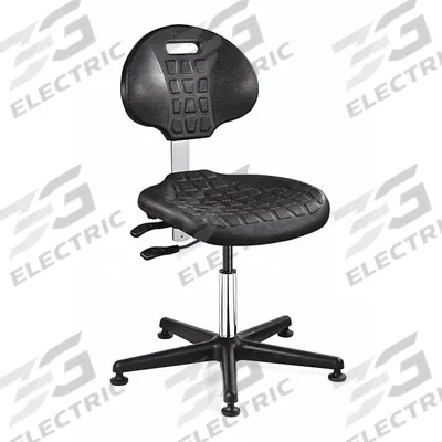 BEVCO Cleanroom Task Chair: Polyurethane, Armless, Ht Range 15 in to 20 in, 18 1/2 in Seat Wd - Polyurethane ESD & Cleanroom Chairs